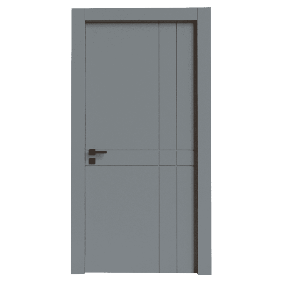 Teta Home T-6006 İç Oda Mdf Lake Kapı Sis gri - WC-Banyo - 77x203 - 10/13