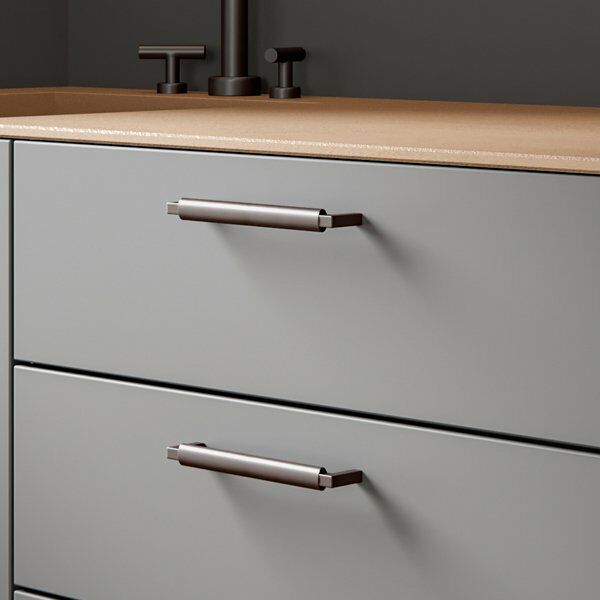 Hafele Mobilya Kulpu Marco 160mm Antrasit