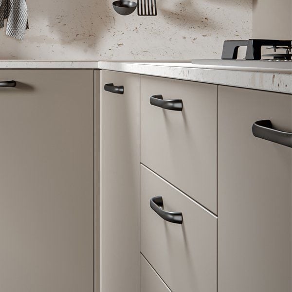 Hafele Mobilya Kulpu Split 96mm Antrasit