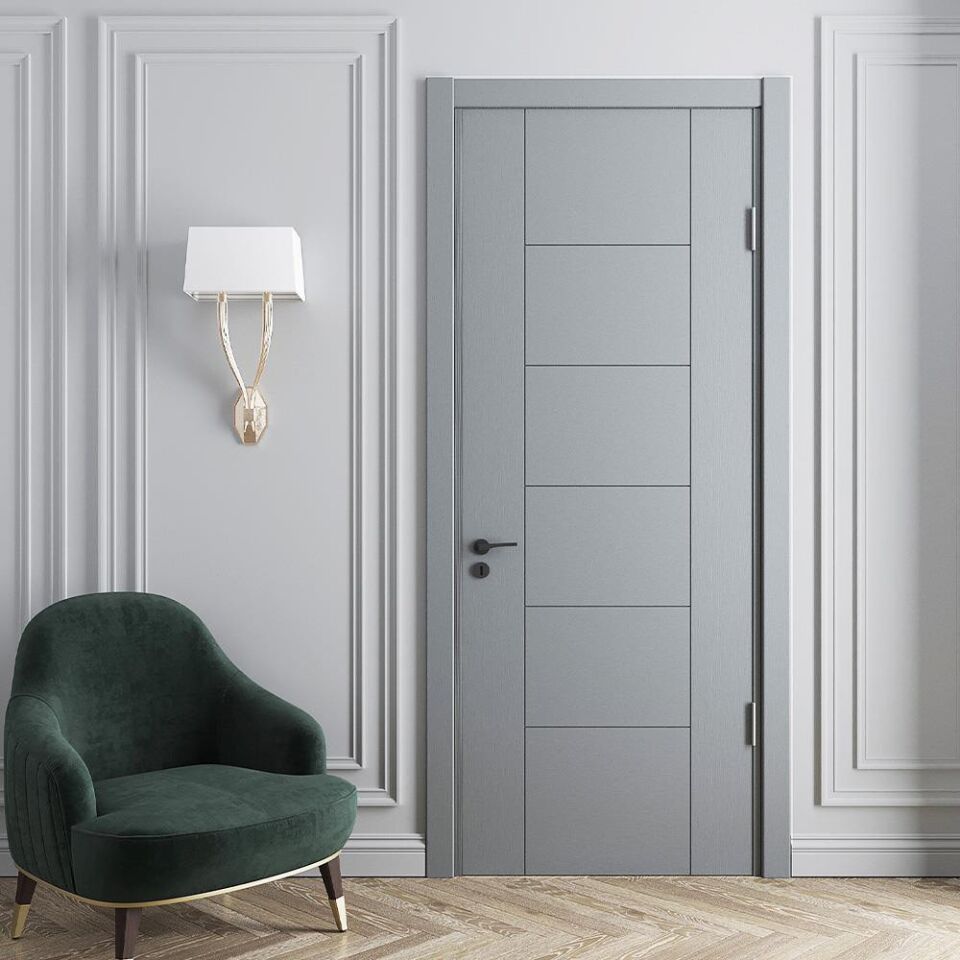 Teta Home Madra Amerikan Panel Kapı 77x203 - 10/13 - WC-Banyo - Gri