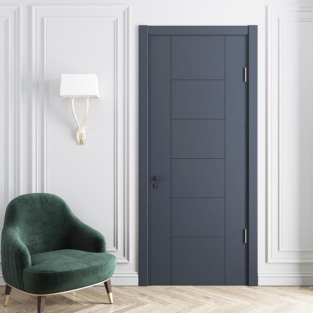 Teta Home Madra Amerikan Panel Kapı 77x203 - 10/13 - Oda - Antrasit