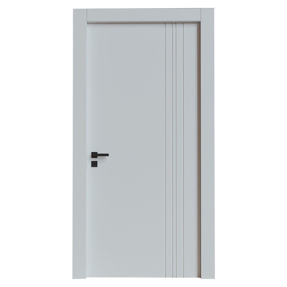 Teta Home T-6011 İç Oda Mdf Lake Kapı Beyaz - WC-Banyo - 87x203 - 14/17