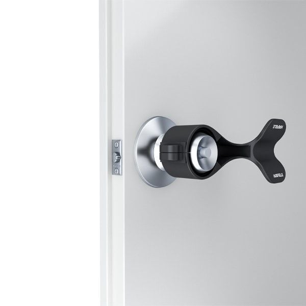 Hafele Healthy Knob Topuz Kol Kılıfı Siyah (1 Çift)