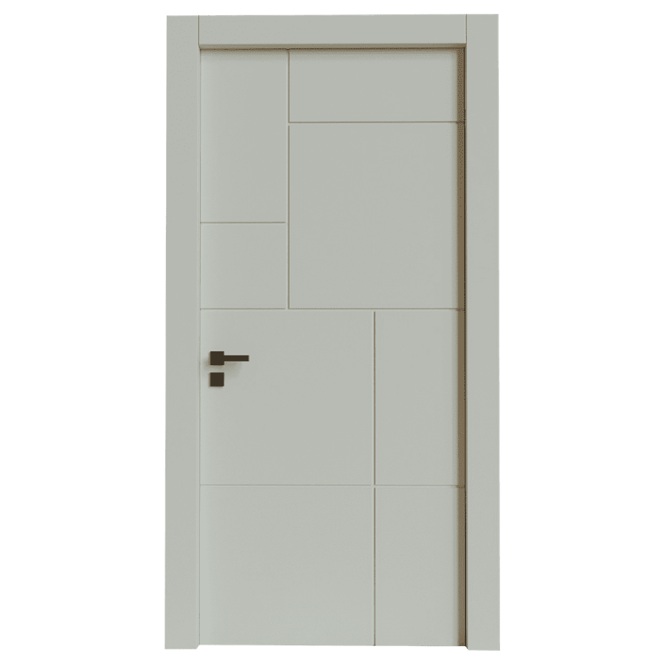 Teta Home T-6007 İç Oda Mdf Lake Kapı Krem - WC-Banyo - 77x203 - 18/21