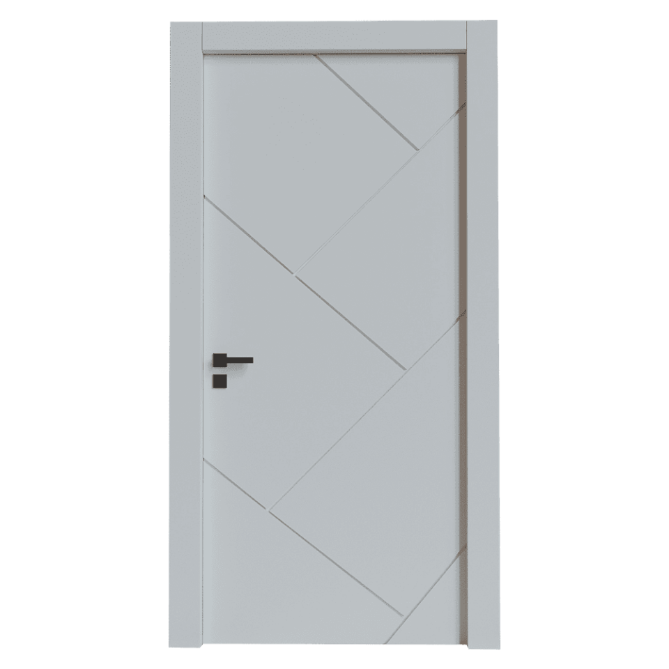 Teta Home S-7003 İç Oda Mdf Lake Kapı WC-Banyo - Beyaz - 77x203 - 14/17