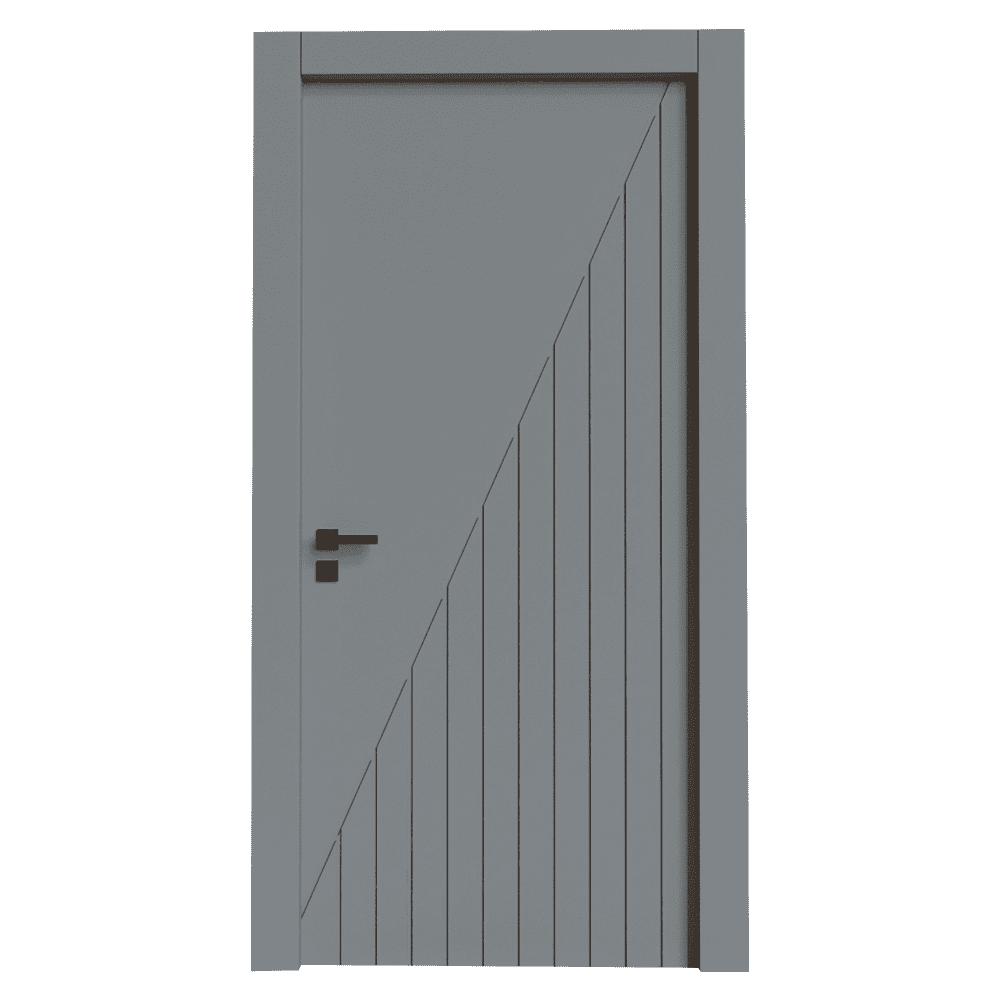 Teta Home S-7002 İç Oda Mdf Lake Kapı WC-Banyo - Sis gri - 87x203 - 14/17