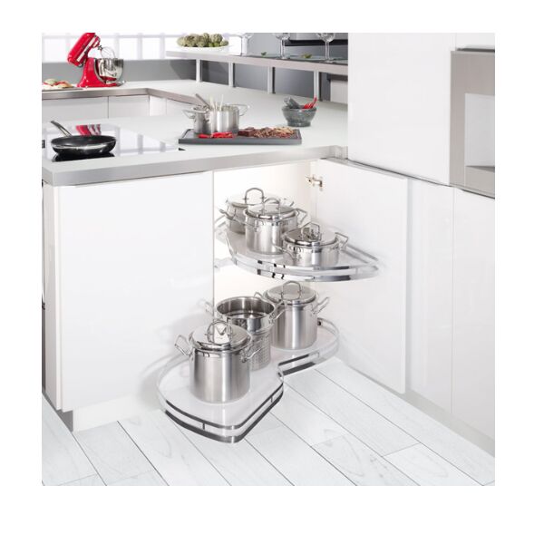 Hafele Lemans II Kiler Set Krom Set 50/60-75cm