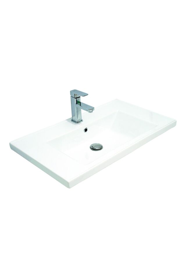 Teta Home Napoli 65 cm MDF Banyo Dolabı Seti + Boy Dolabı Beyaz