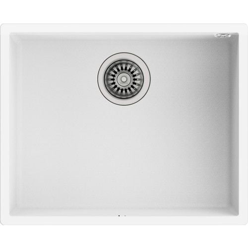Teka SQUARE 50.40 TG ARTIC WHITE Tezgahaltı Granit Eviye Beyaz 50 cm