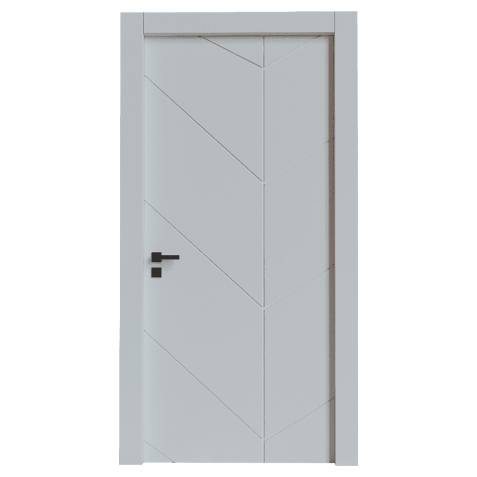 Teta Home S-7004 İç Oda Mdf Lake Kapı Beyaz - WC-Banyo - 77x203 - 10/13