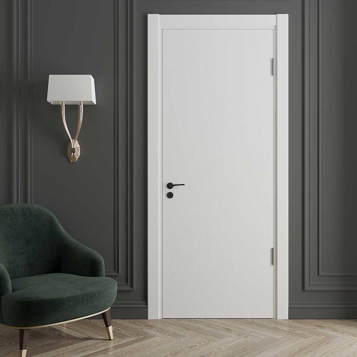 Teta Home Amanos Amerikan Panel Kapı WC-Banyo - Beyaz - 77x203 - 14/17