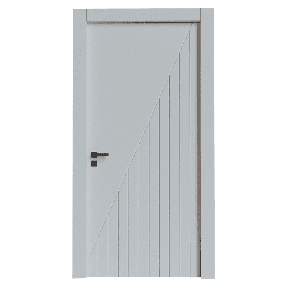 Teta Home S-7002 İç Oda Mdf Lake Kapı WC-Banyo - Beyaz - 87x203 - 10/13