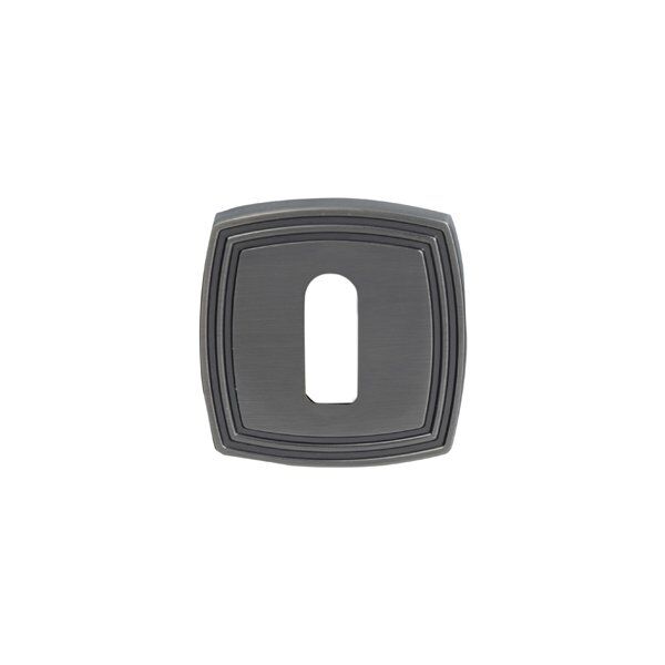 Hafele Oda Kare Kapı Kolu Rozet, Antik Gümüş Renk