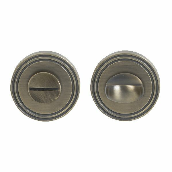 Hafele Wc Yuvarlak Kapı Kolu Rozet, Antik Bronz Renk