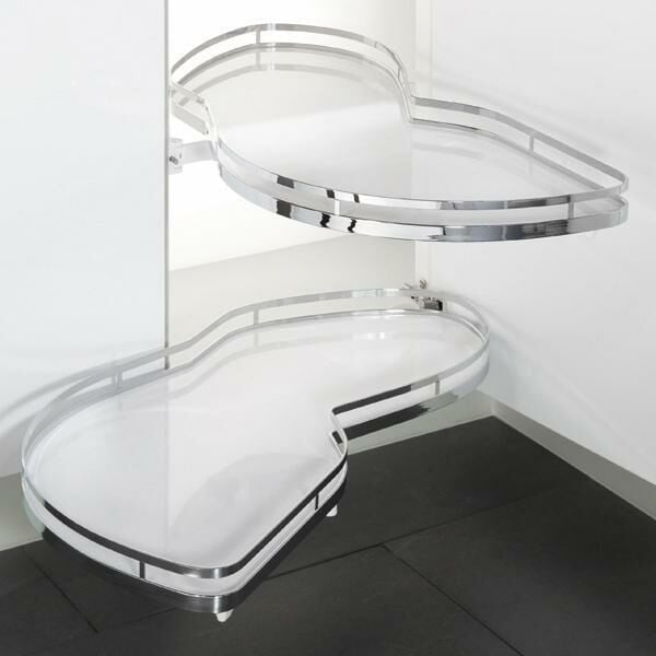 Hafele Lemans II Sepet a. style krom sağ 60cm