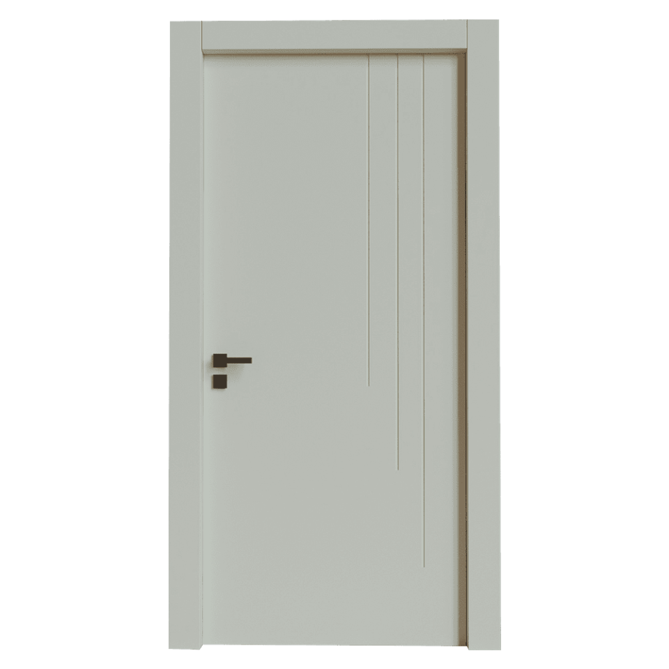 Teta Home T-6015 İç Oda Mdf Lake Kapı Krem - 87x203 - 10/13 - WC-Banyo