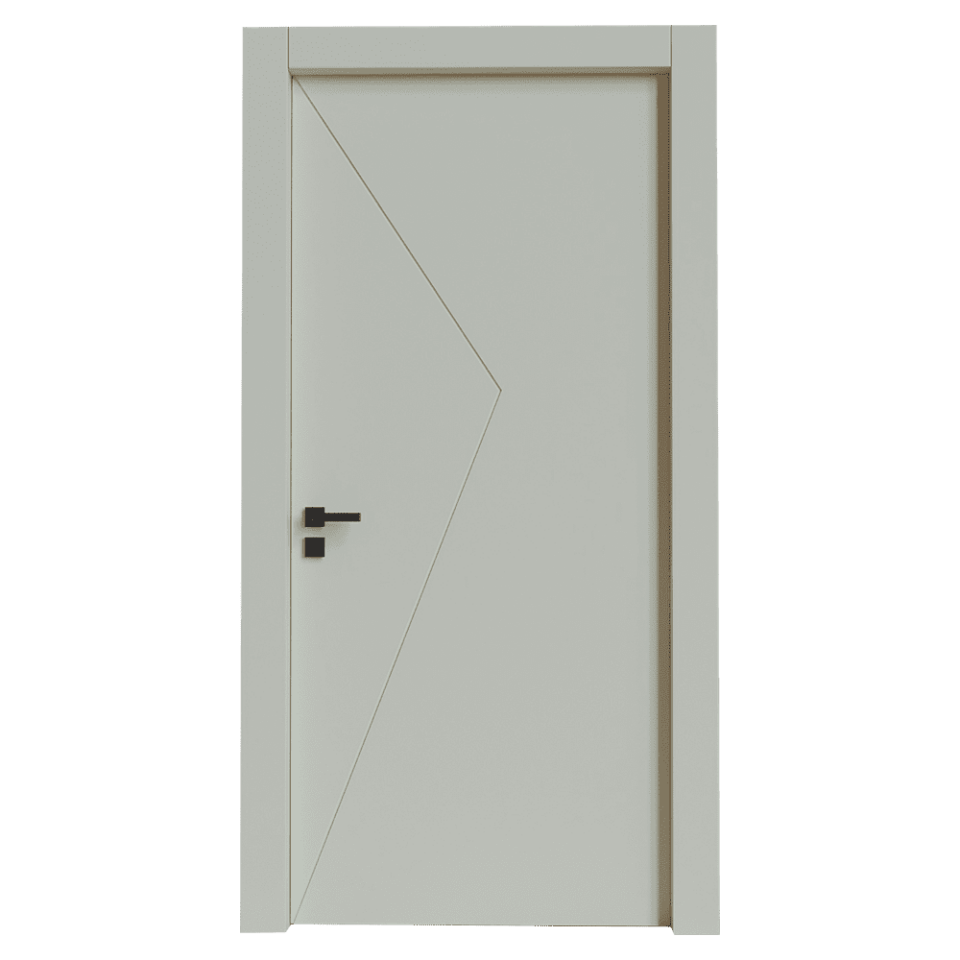 Teta Home T-6003 İç Oda Mdf Lake Kapı WC-Banyo - Krem - 87x203 - 14/17