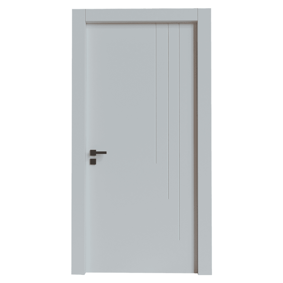 Teta Home T-6015 İç Oda Mdf Lake Kapı Beyaz - 87x203 - 10/13 - WC-Banyo