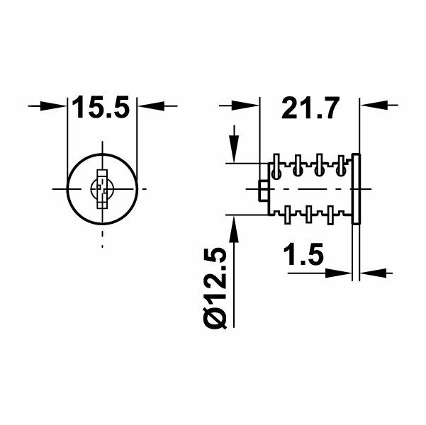 Hafele Master Anahtar HS3