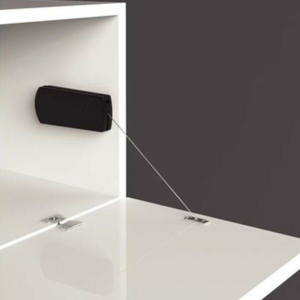 Hafele MICROWINCH PCS 150 Düşer Kapak Makası Siyah 100N