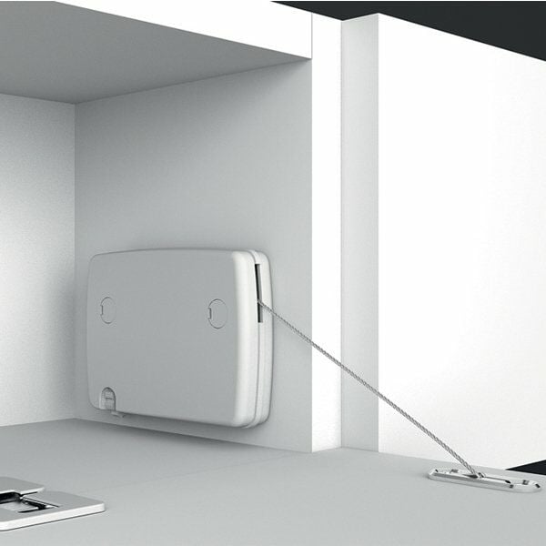 Hafele PCS 120 Düşer Kapak Makası Mod B, Beyaz Renk