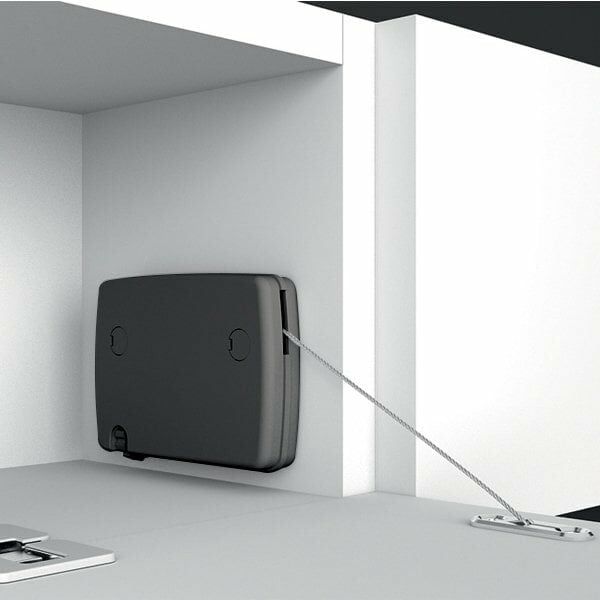 Hafele PCS 120 Düşer Kapak Makası Mod B, Siyah Renk