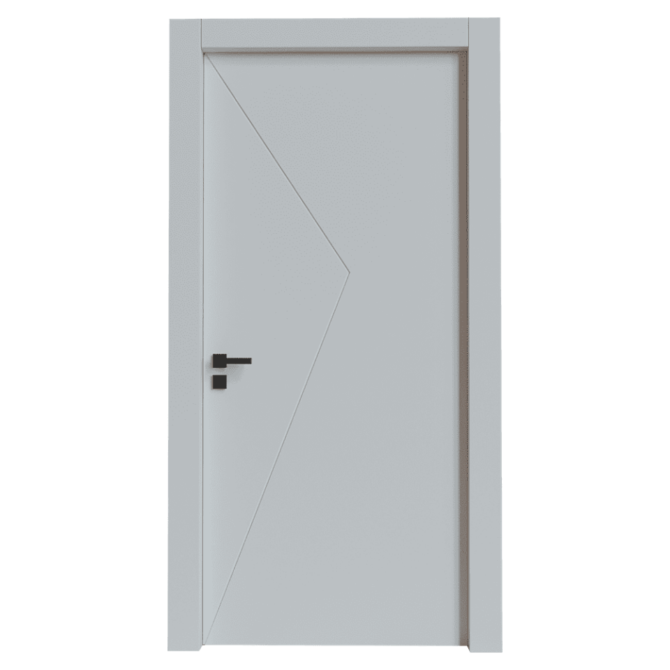 Teta Home T-6003 İç Oda Mdf Lake Kapı WC-Banyo - Beyaz - 77x203 - 14/17