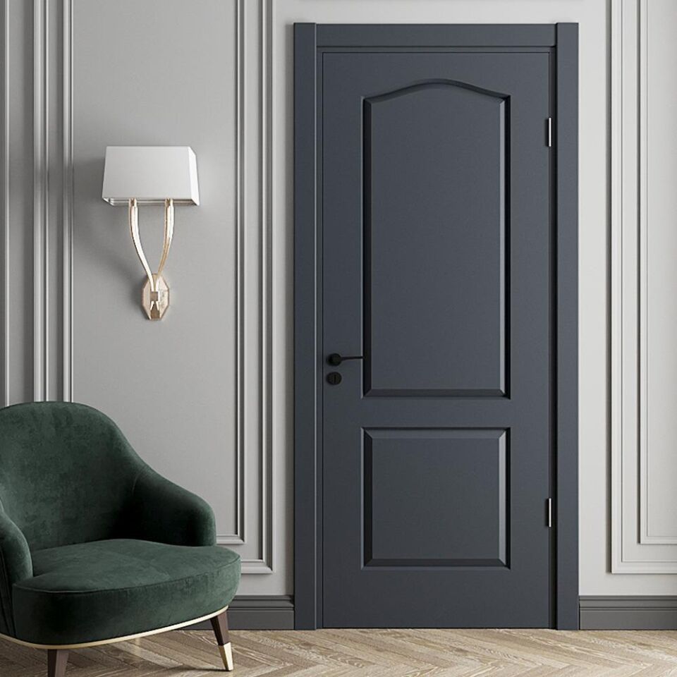 Teta Home Uludağ Amerikan Panel Kapı WC-Banyo - Antrasit - 87x203 - 18/21