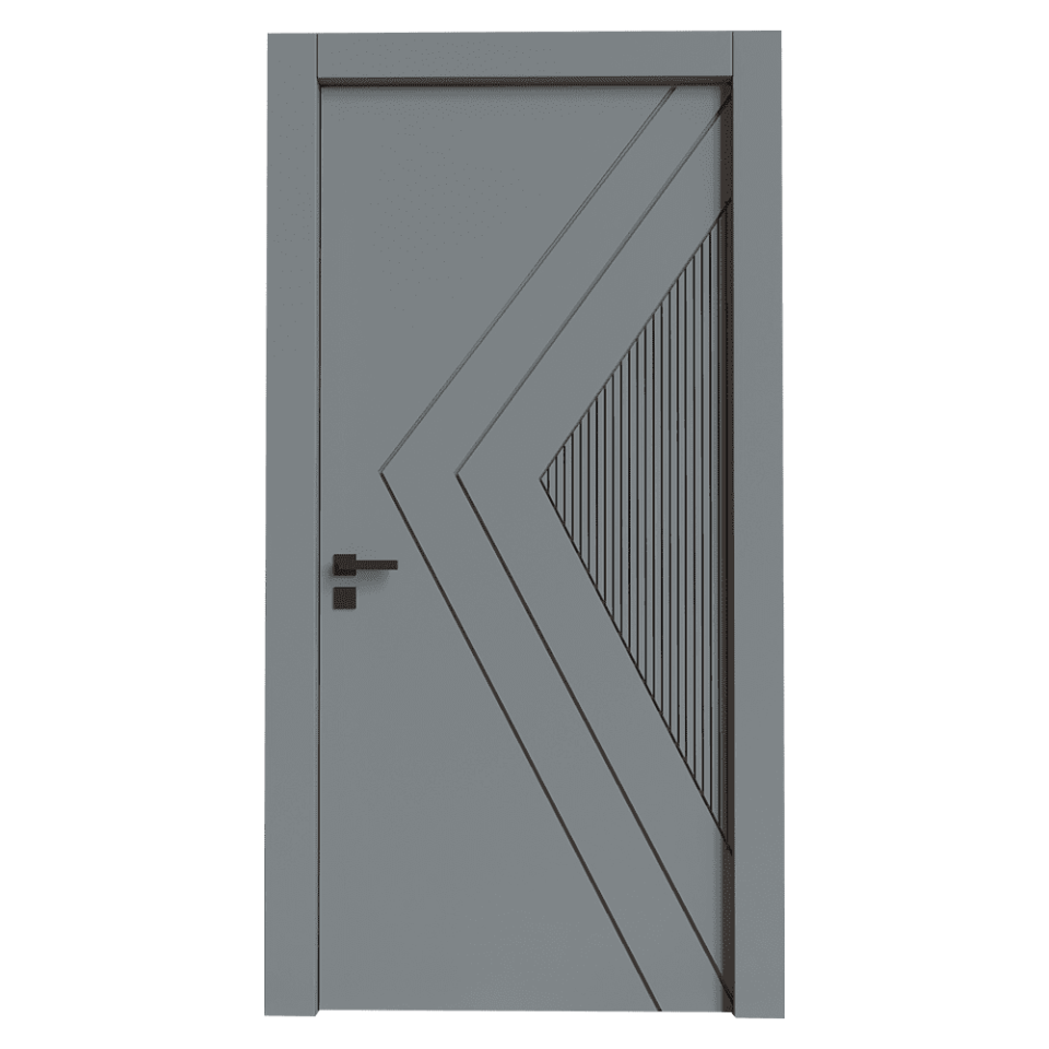 Teta Home L-8008 İç Oda Mdf Lake Kapı Sis gri - 87x203 - 14/17 - Oda
