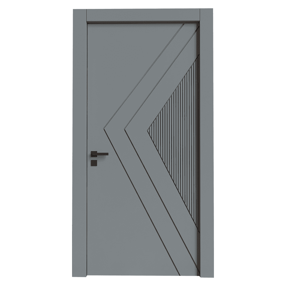 Teta Home L-8008 İç Oda Mdf Lake Kapı Sis gri - 77x203 - 14/17 - WC-Banyo