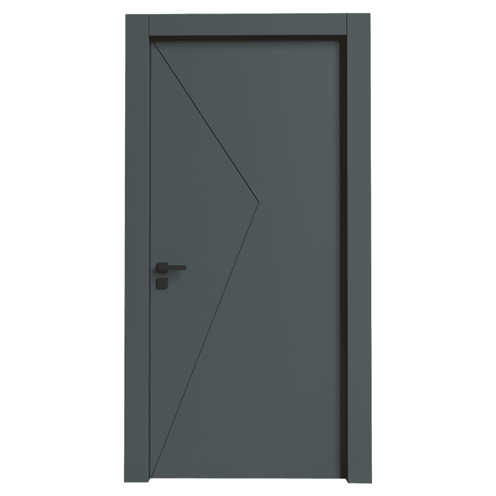 Teta Home T-6003 İç Oda Mdf Lake Kapı Oda - Antrasit - 77x203 - 14/17