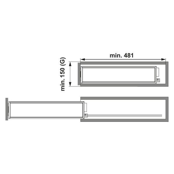 Hafele No.15 Tepsilik Arena Style Antrasit