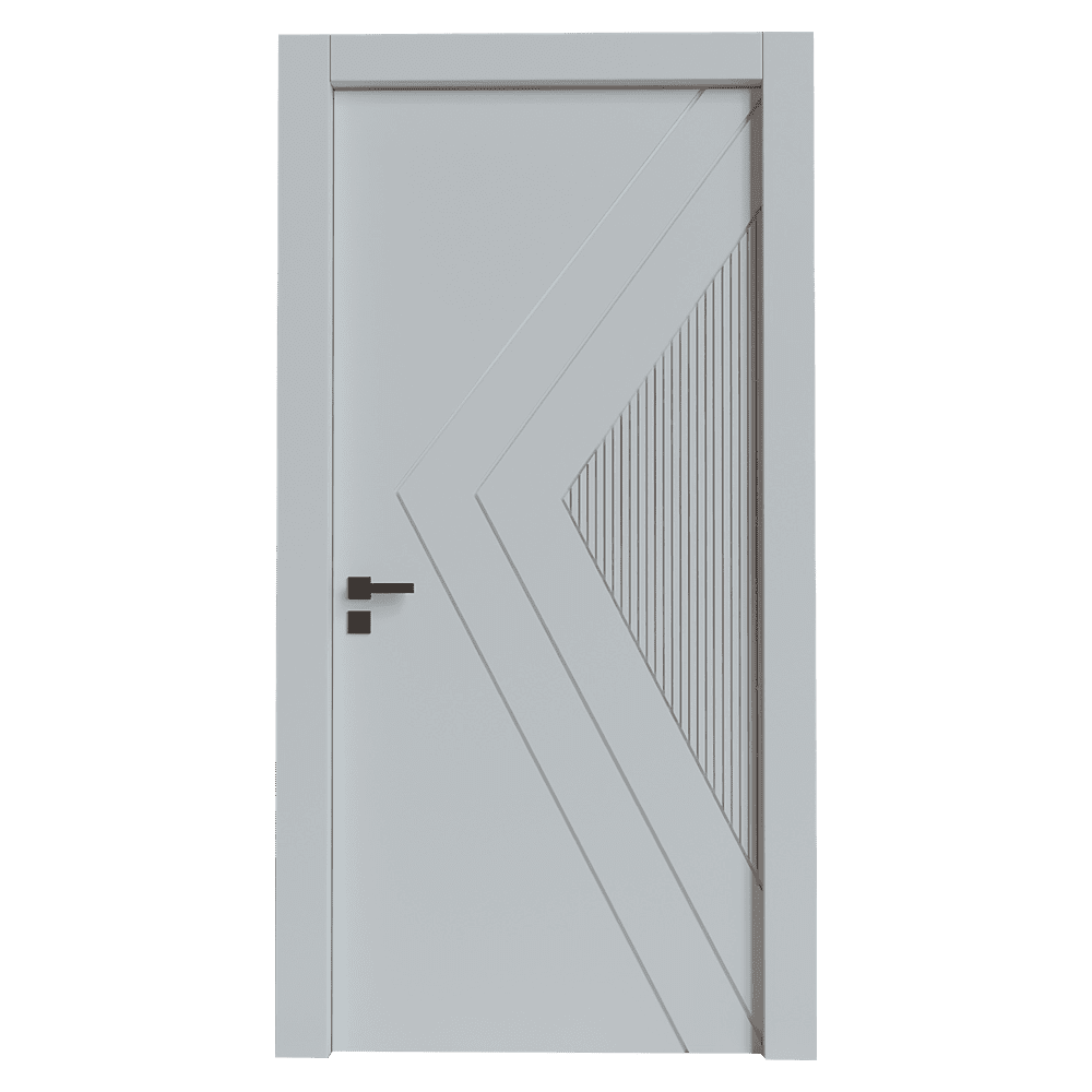 Teta Home L-8008 İç Oda Mdf Lake Kapı Beyaz - 87x203 - 18/21 - WC-Banyo