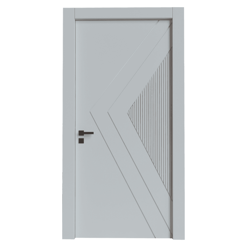 Teta Home L-8008 İç Oda Mdf Lake Kapı Beyaz - 87x203 - 18/21 - WC-Banyo