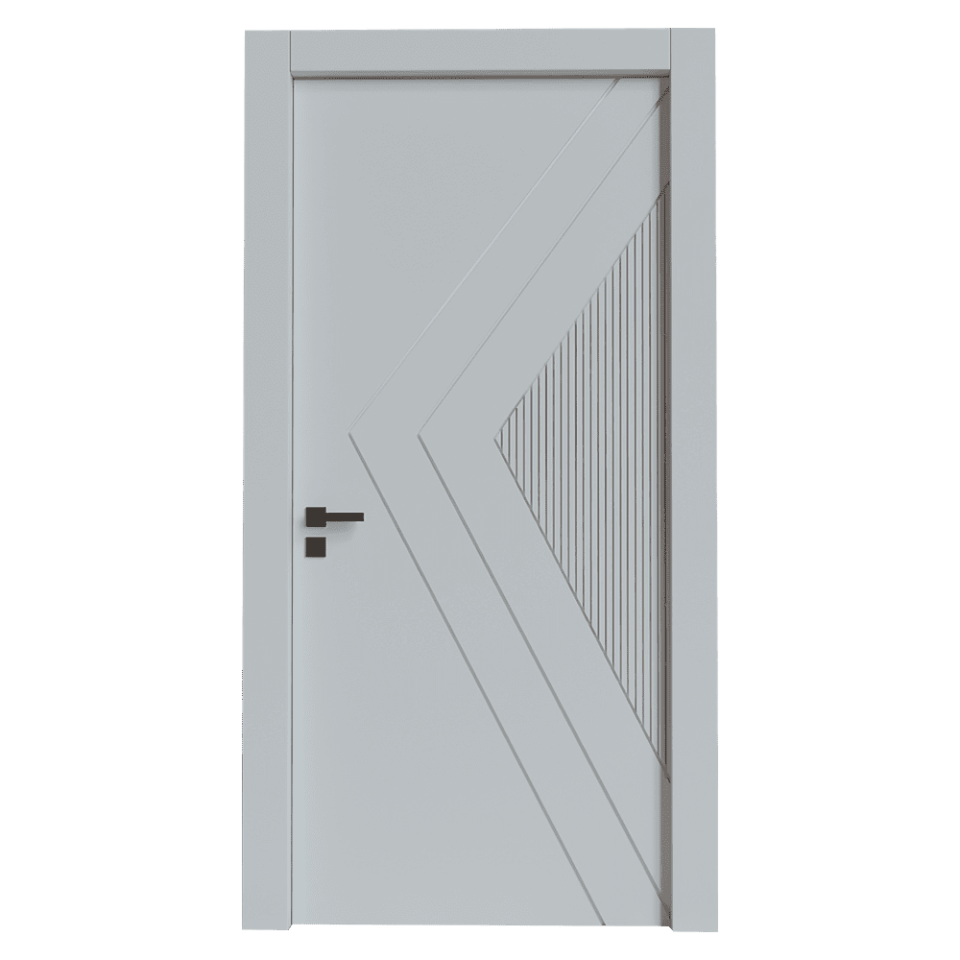 Teta Home L-8008 İç Oda Mdf Lake Kapı Beyaz - 87x203 - 18/21 - Oda