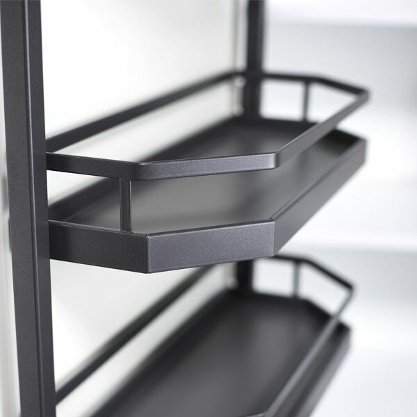 Hafele Tandem Side Sepet,600mm,A.Style,Antrasit