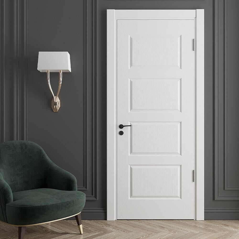 Teta Home Canik Amerikan Panel Kapı WC-Banyo - Beyaz - 87x203 - 10/13