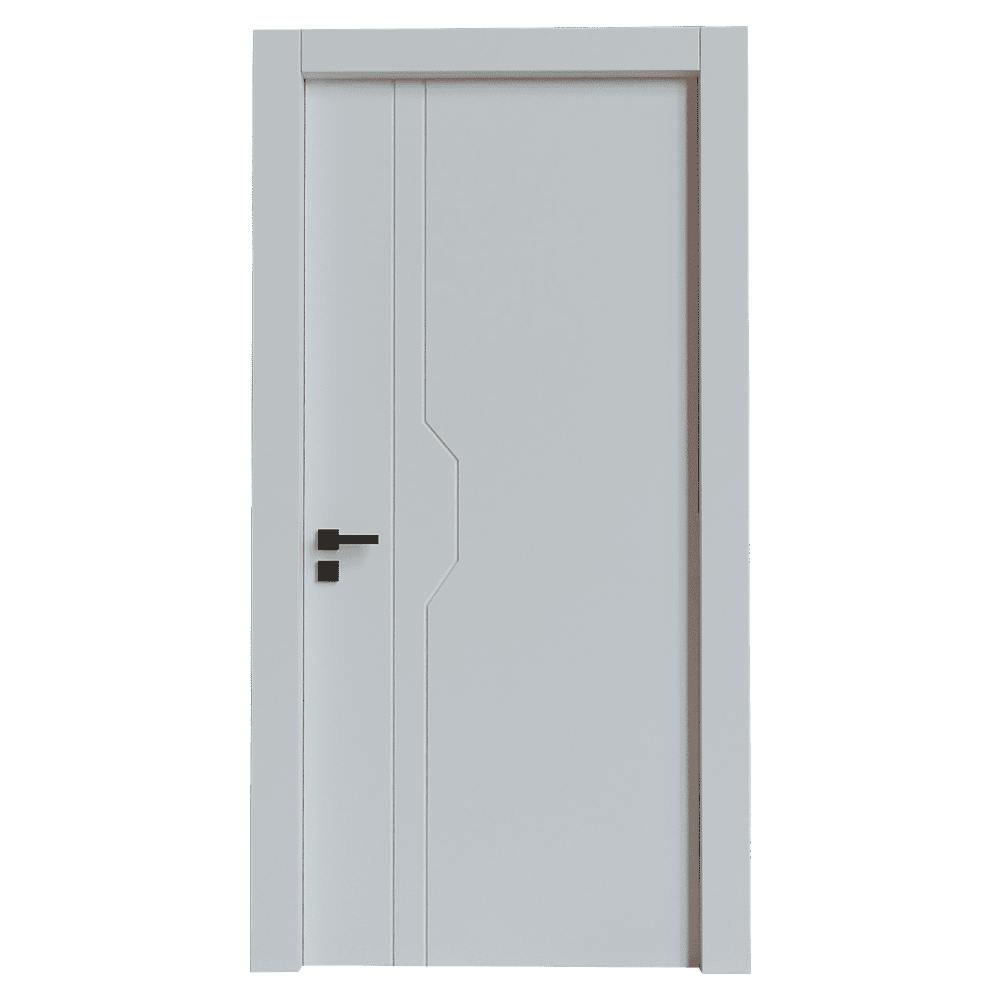 Teta Home T-6009 İç Oda Mdf Lake Kapı Beyaz - WC-Banyo - 77x203 - 14/17