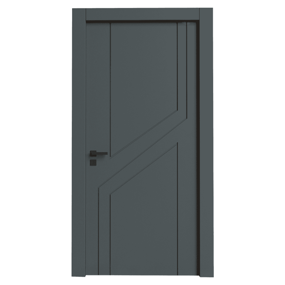 Teta Home T-6016 İç Oda Mdf Lake Kapı Antrasit - 87x203 - 14/17 - WC-Banyo