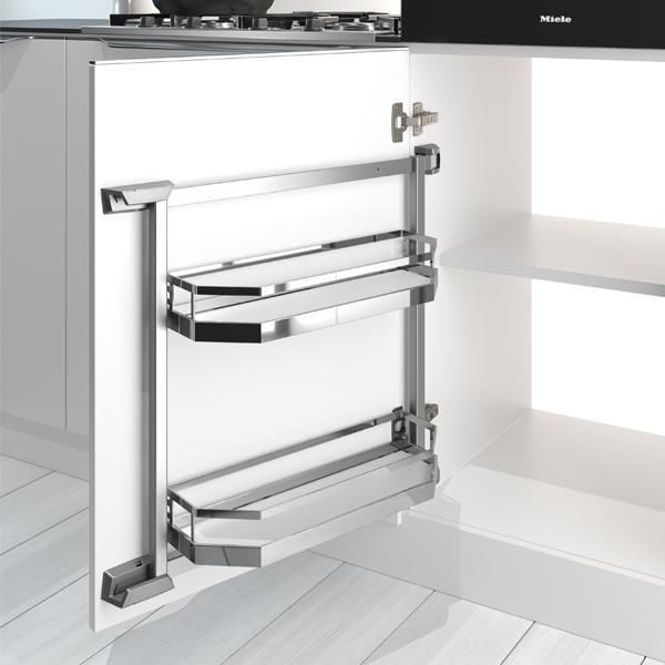 Hafele Tandem Side Çerçeve,600/600 mm,Antrasit