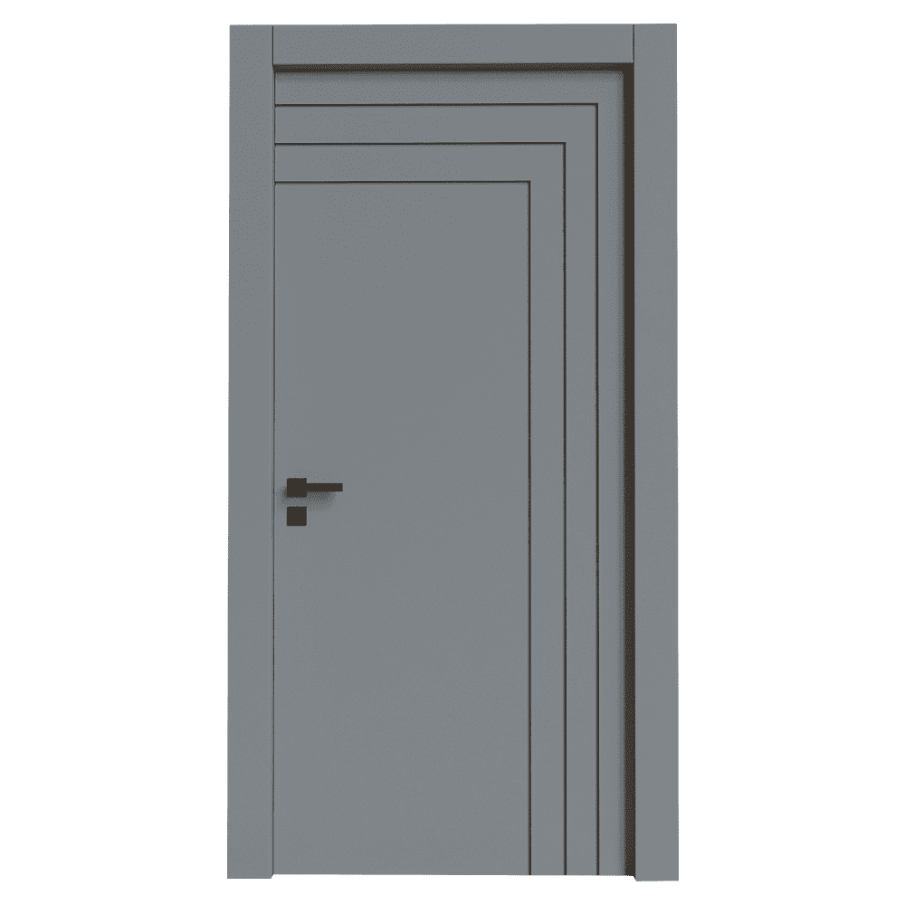Teta Home T-6004 İç Oda Mdf Lake Kapı Sis gri - WC-Banyo - 77x203 - 18/21