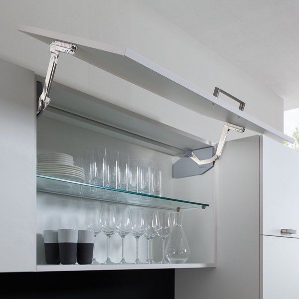 Hafele Free Swing Makas Seti S9 67-80cm, Gri Renk