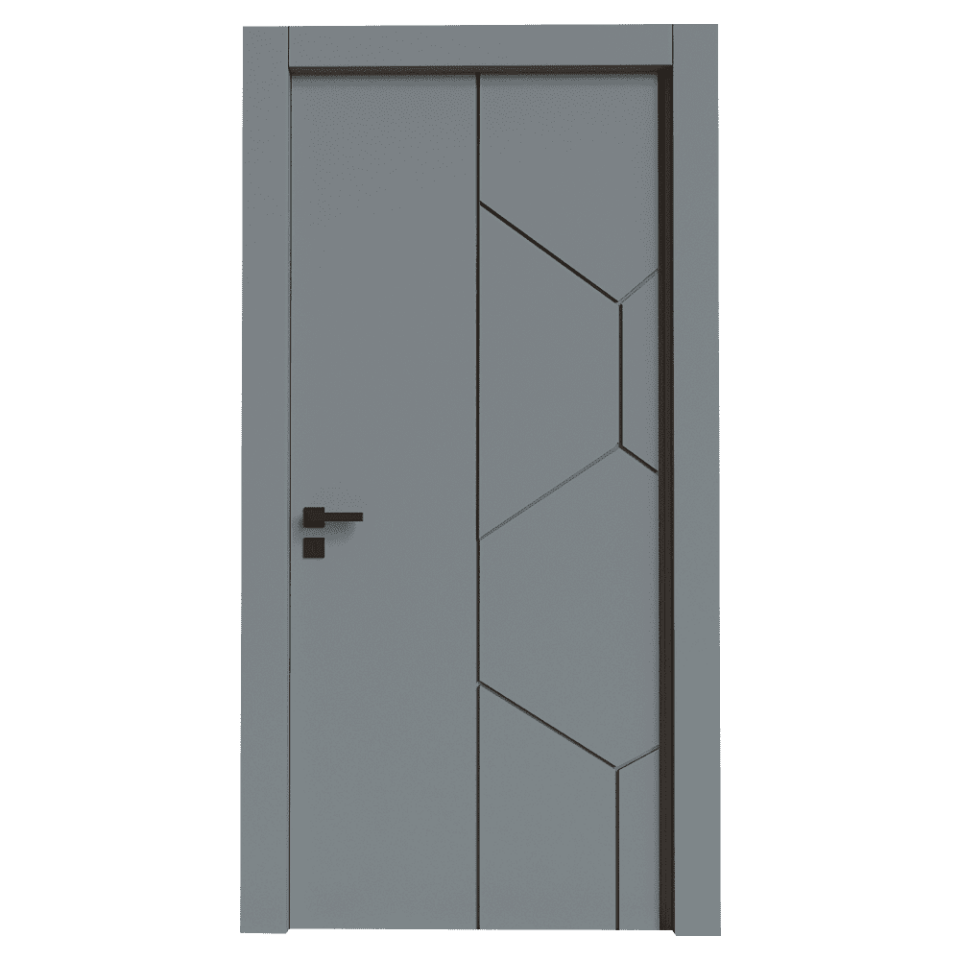 Teta Home T-6017 İç Oda Mdf Lake Kapı Sis gri - 77x203 - 14/17 - WC-Banyo