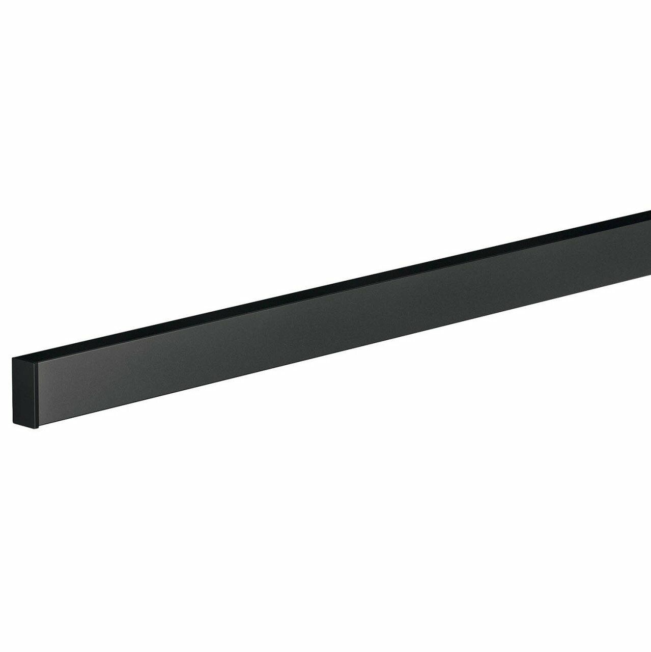 Hafele ADRIA Askı rayı, siyah, 1200mm