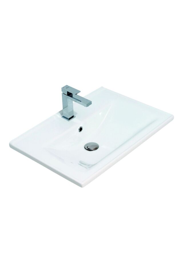 Teta Home Mersin 65 cm MDF Banyo Dolabı Seti Antrasit