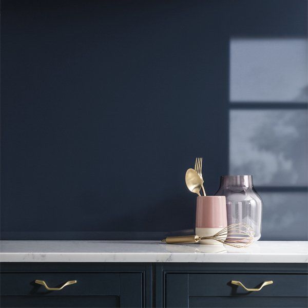 Hafele Mutfak Tezgah Arası Kaplama Blueberry/Latte