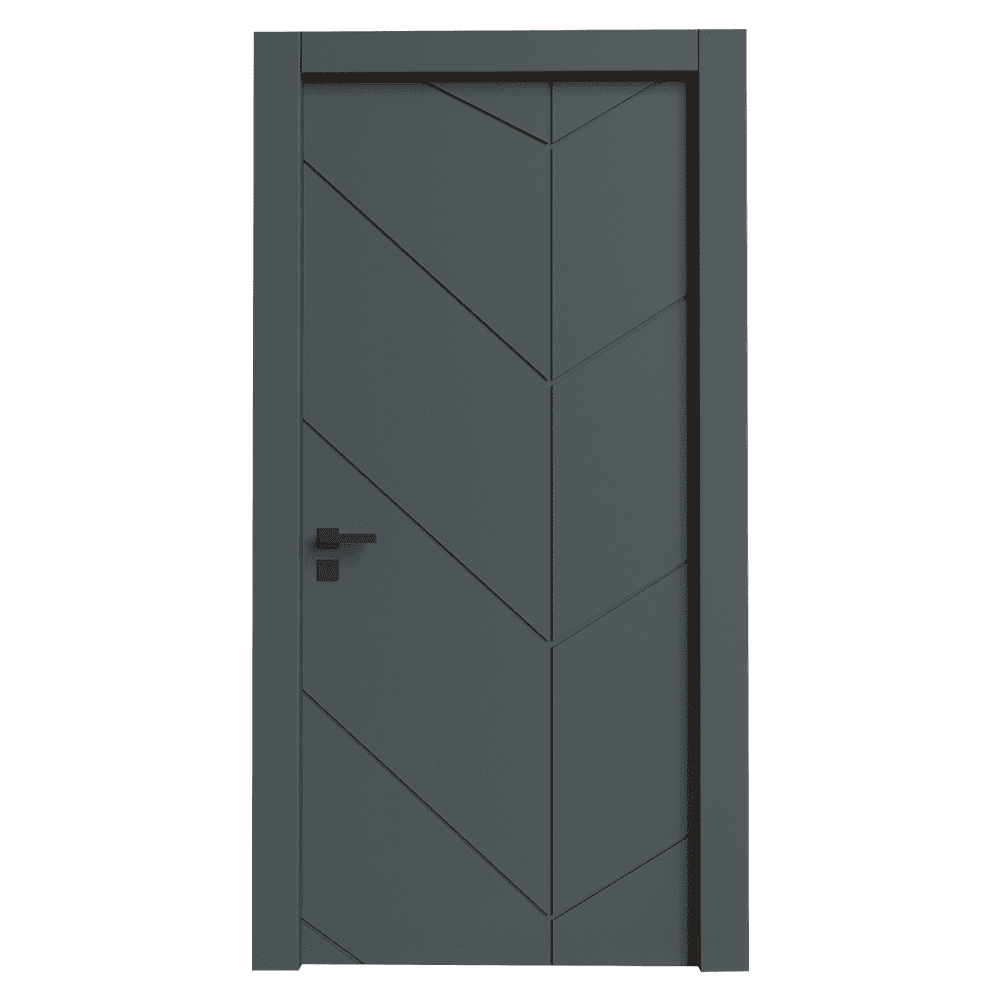 Teta Home S-7004 İç Oda Mdf Lake Kapı Antrasit - Oda - 77x203 - 14/17