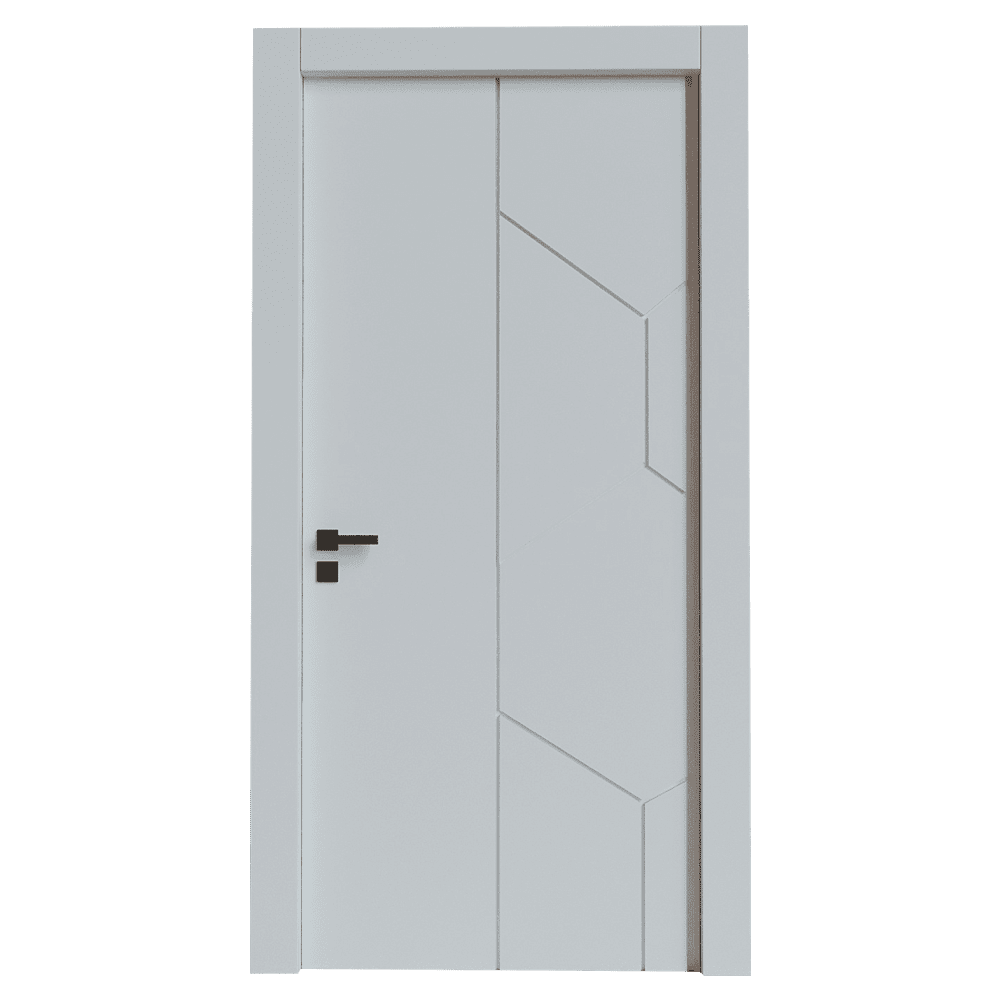 Teta Home T-6017 İç Oda Mdf Lake Kapı Beyaz - 87x203 - 14/17 - Oda