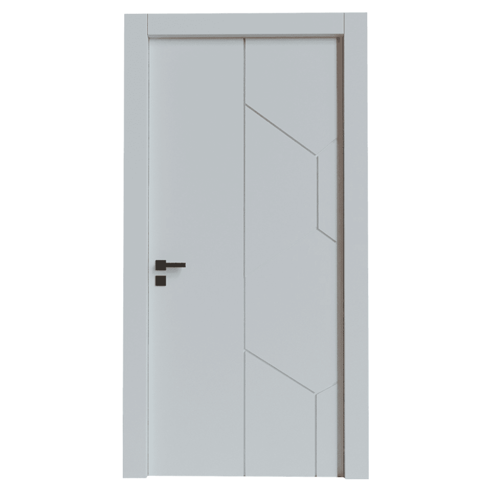 Teta Home T-6017 İç Oda Mdf Lake Kapı Beyaz - 87x203 - 10/13 - Oda