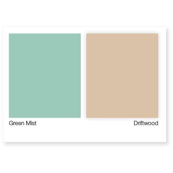 Hafele Mutfak Tezgah Arası Kaplama Green Mist/Driftwood